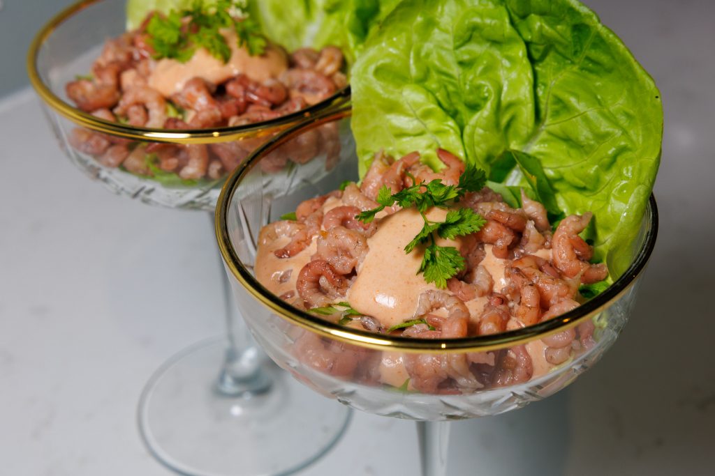 Garnalencocktail met hollandse garanalen